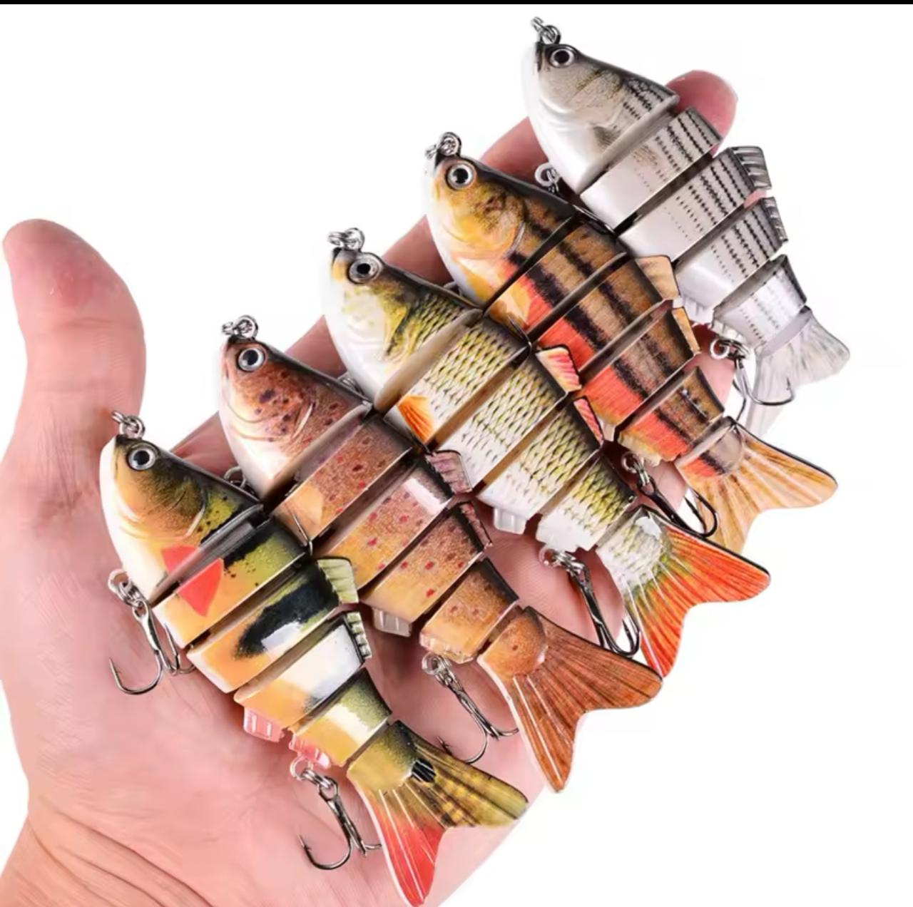 Carnada de pesca segmentada profesional